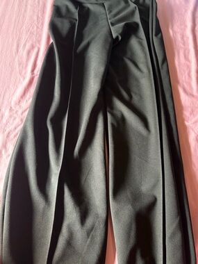 Classic Black Wide-Leg Pants
